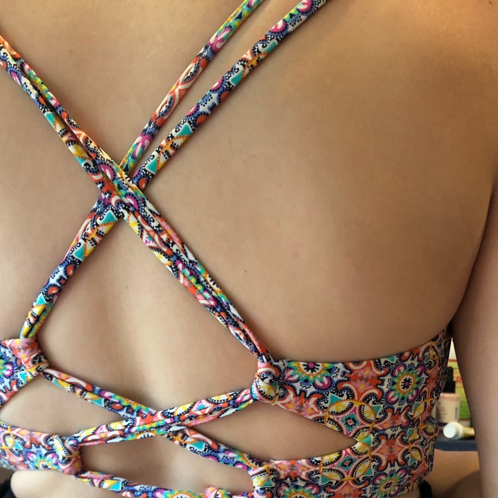 Patterned Bikini Top - image 2